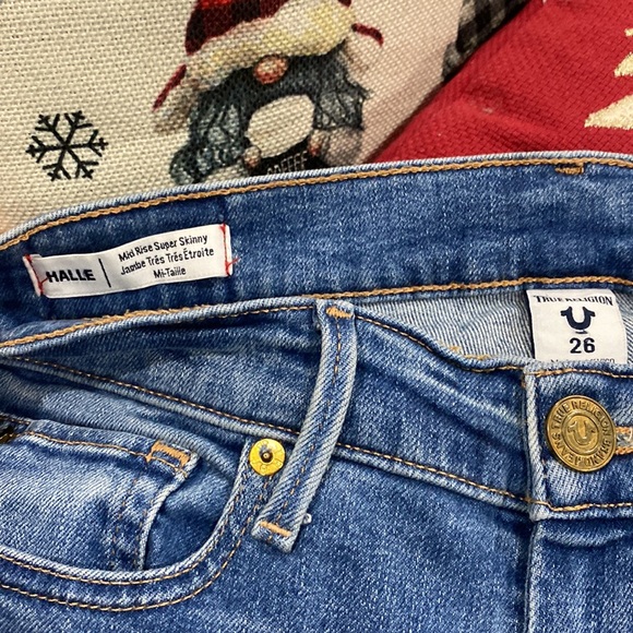 True Religion Halle Mid Rise Skinny jeans . Size 26 - Picture 6 of 7